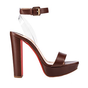 Christian louboutin hot sale cherry sandal