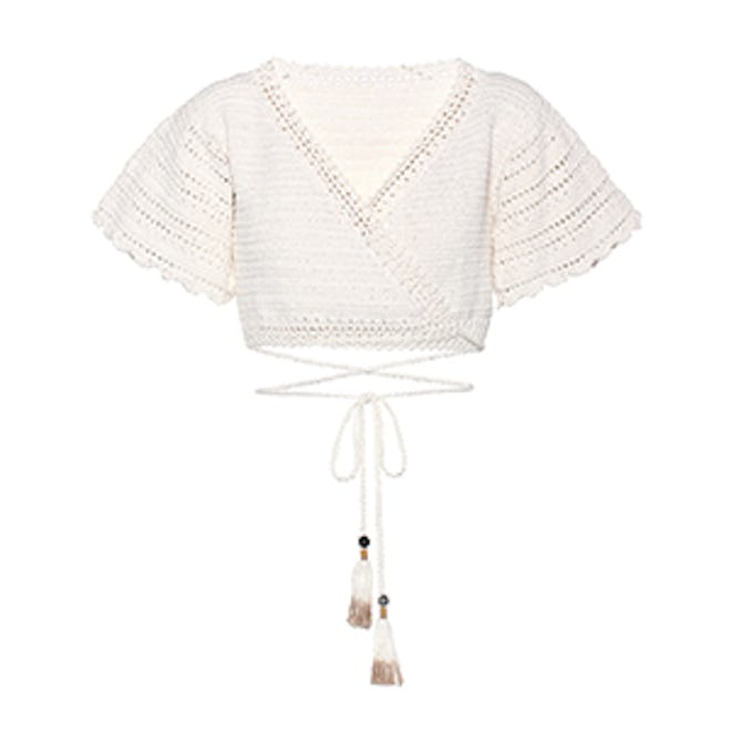 Amira Crochet Cotton Top