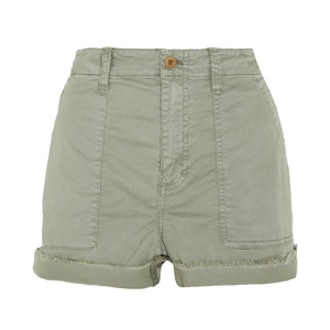 Stretch-Cotton Twill Shorts