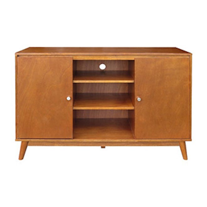 Porter Mid Century Modern Large Accent Cabinet