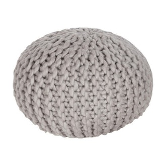 Surya Wool Sphere Pouf