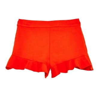 High Waist Frilled Shorts