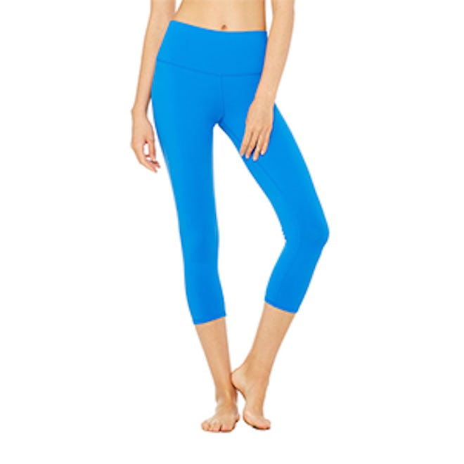 High-Waist Airbrush Capri In Atlas