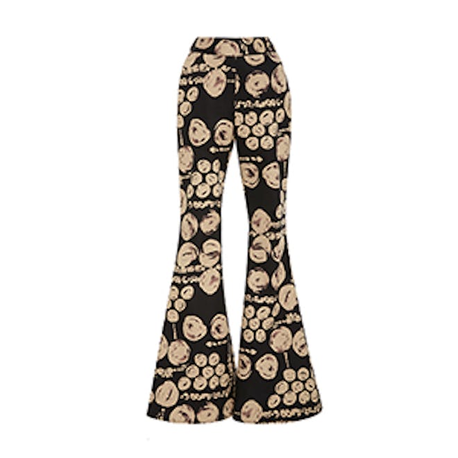 Printed Flare Cyrus Trouser