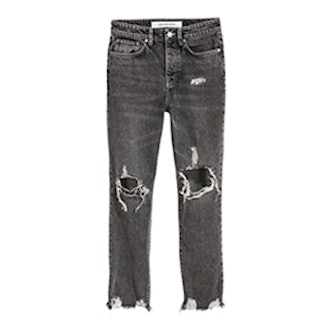 Slim High Cropped Jeans