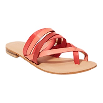Strappy Slide Sandals