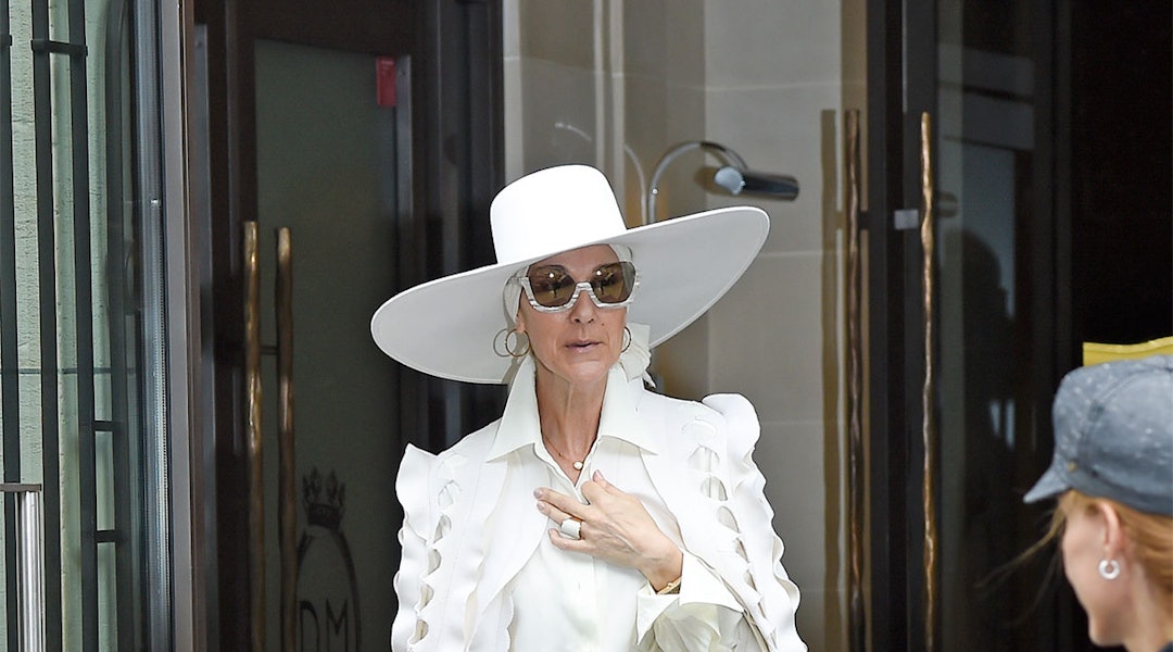 Celine Dion’s All-White-Everything Look Is Incredible