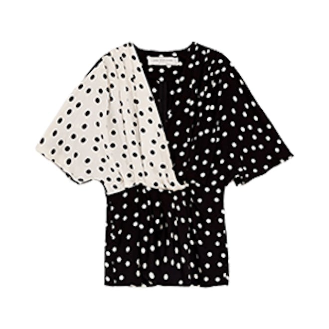 Combined Polka Dot Shirt