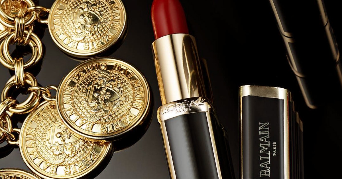 Take A Look At The Full Balmain x L’Oréal Paris Lipstick Collection