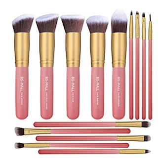 BS-MALL 14 Piece Premium Synthetic Makeup Brush Set