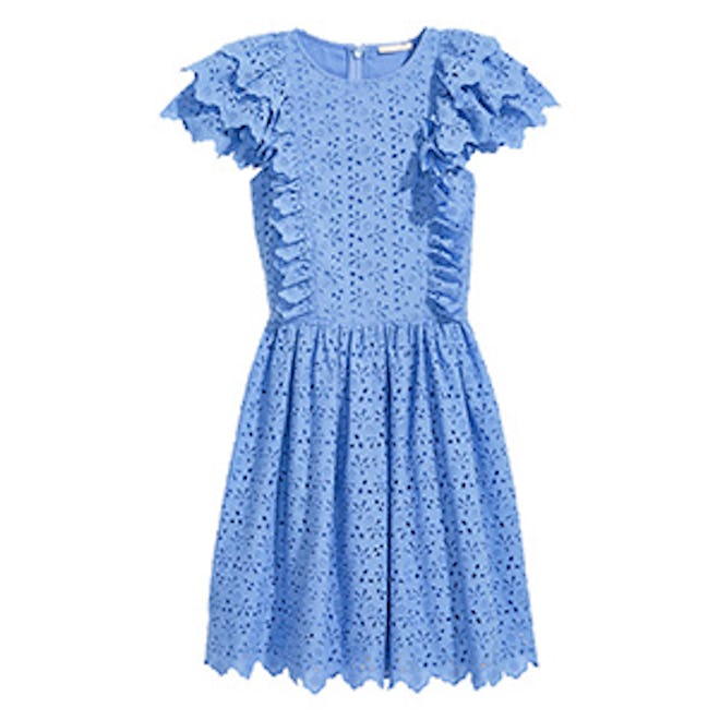 Dress With Eyelet Embroidery