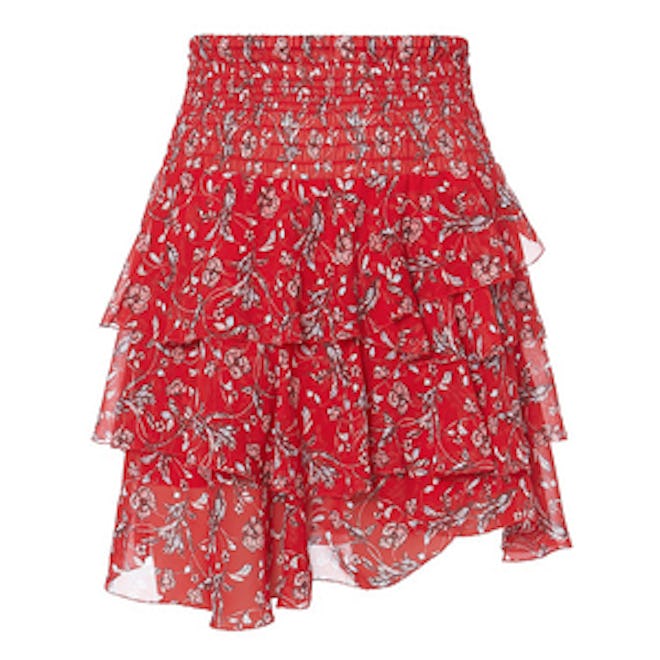 Keelan Ruffle Mini Skirt