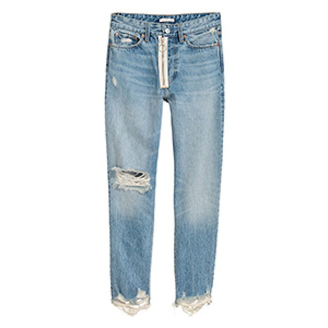 Loose Fit Trashed Jeans