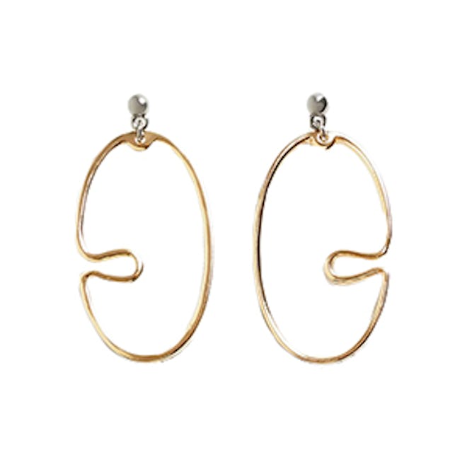 Twisted Hoop Earrings