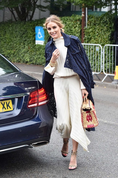 Olivia Palermo Wearing An Lv Sc Bag