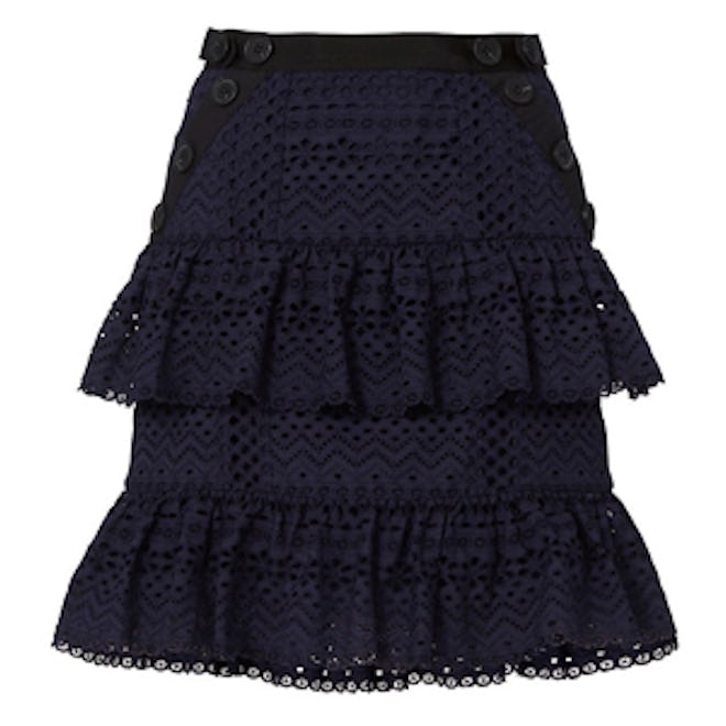 Hazel Ruffle Mini Skirt
