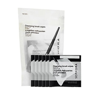 Sephora Collection Brush It Off Cleansing Brush Wipes