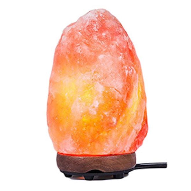 Natural Himalayan Salt Lamp, Hand Carved Crystal Glow Rock Lamp