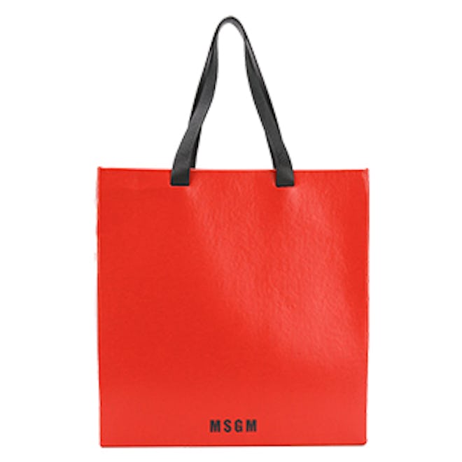 Logo Print Shoulder Bag