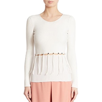 Rivet Cotton-Blend Sweater