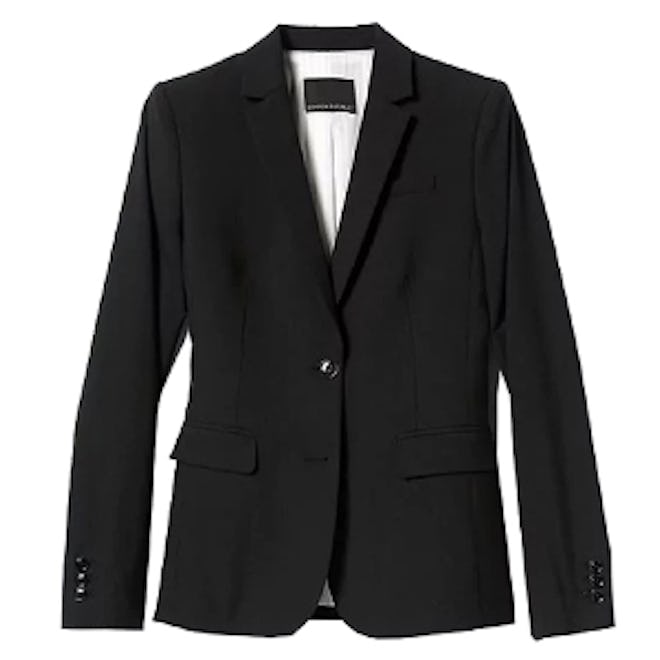 Long-And-Lean Fit Lightweight Wool Blazer