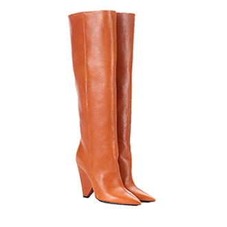 Niki Leather Knee-High Boots
