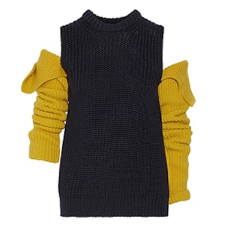 Cutout Wool Sweater