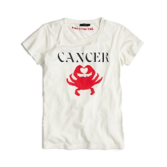 Horoscope T-shirt in “Cancer”
