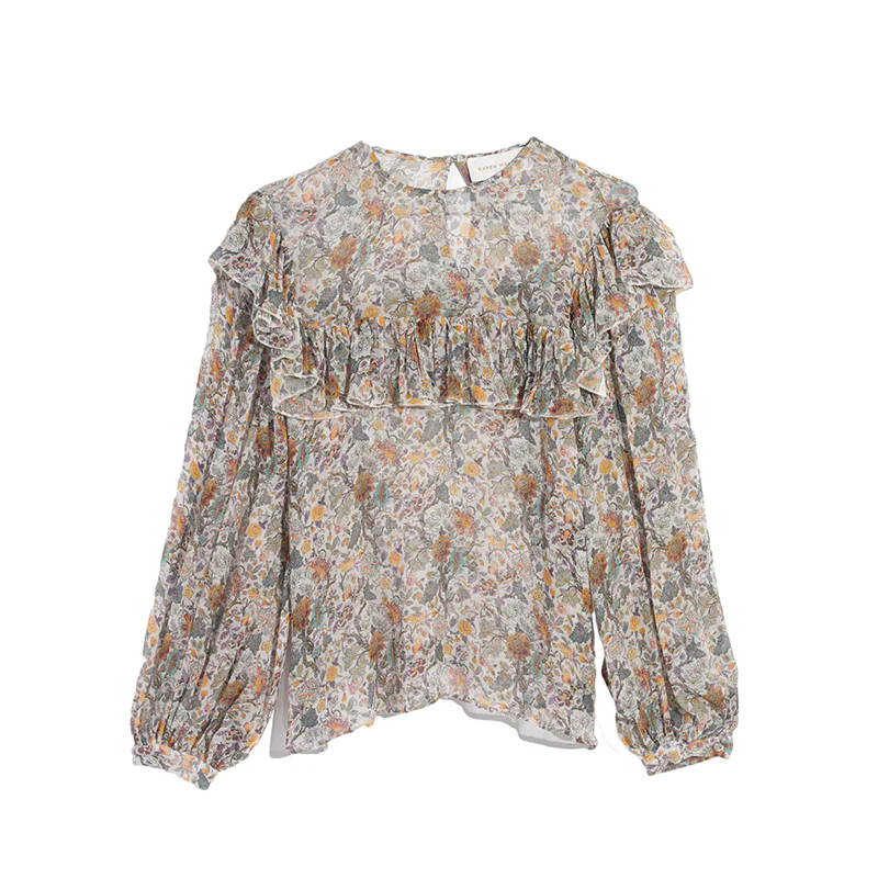 karen walker グレー 花柄 ジャケット UK 8 karen walker グレー 花柄 ジャケット UK 8 【公式通販】