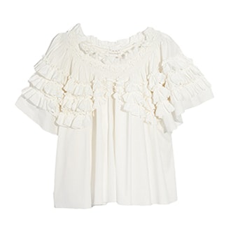 Ruffled Off-The-Shoulder Top