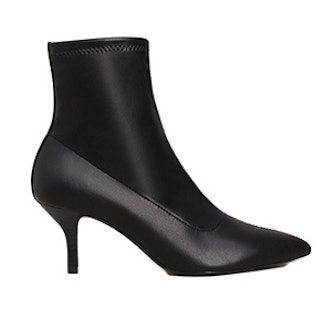 Pointed Heel Ankle Boot