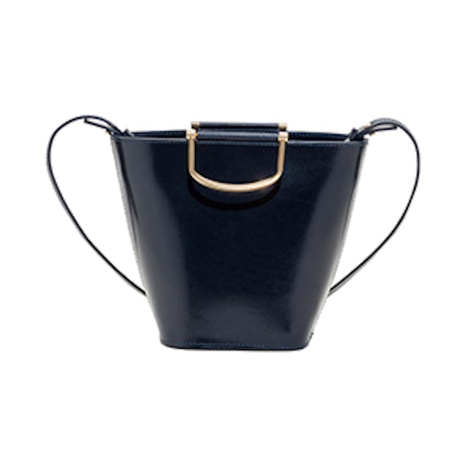 Leather Bucket Bag