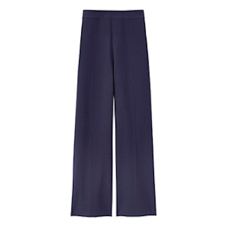 Stretch Suiting Wide Leg Crop Pant