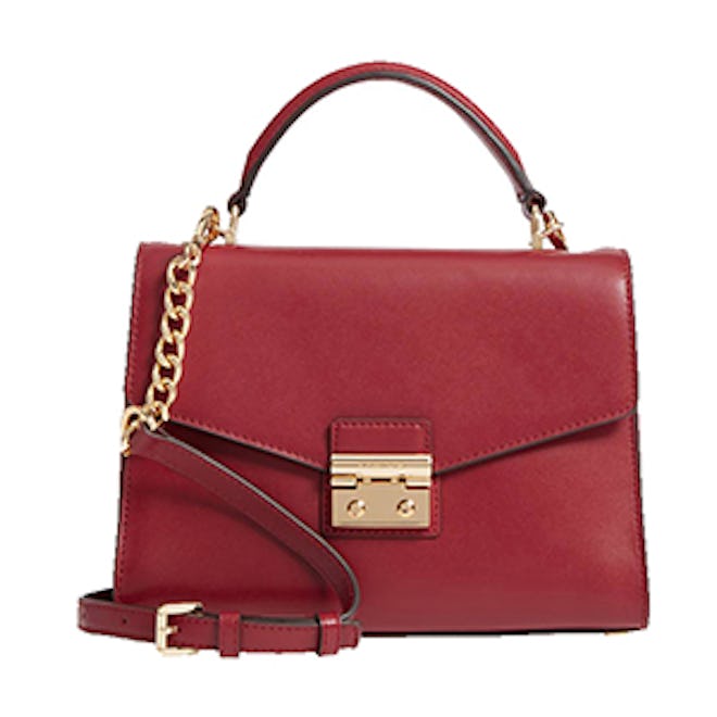 Medium Sloan Leather Satchel