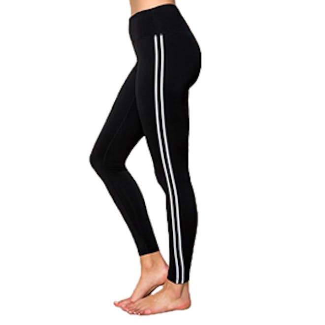 Athletic Stripe Practice Legging Black