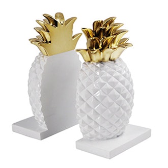 Pineapple Book Ends