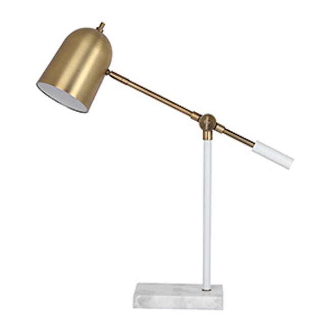 Task Lamp with Marble Base