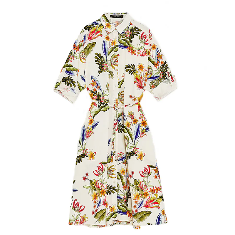 white christmas dresses Zara White Textured Shoulder Cutout Cotton Dress