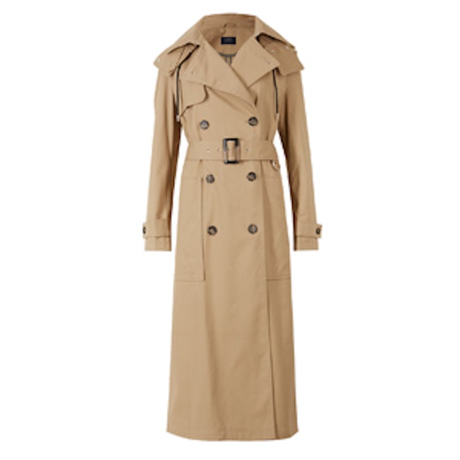 Cotton Rich Trench Coat With Stormwear™