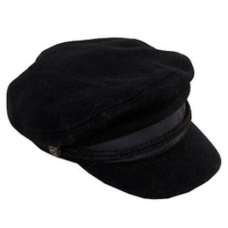 High Crown Wool Baker Boy Hat