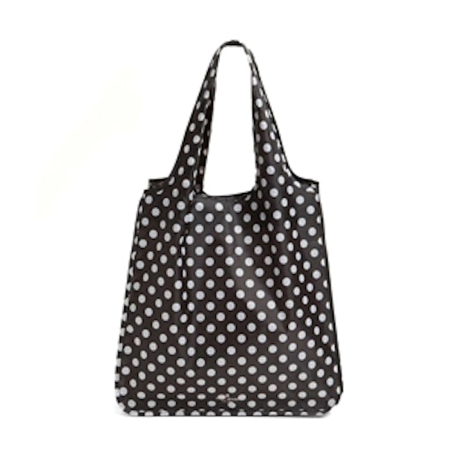 Polka Dot Reusable Shopping Tote