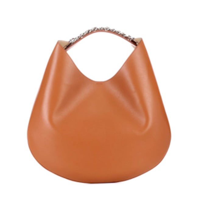 Infinity Hobo Leather Handbag