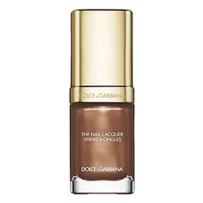 The Nail Lacquer In Baroque Bronze