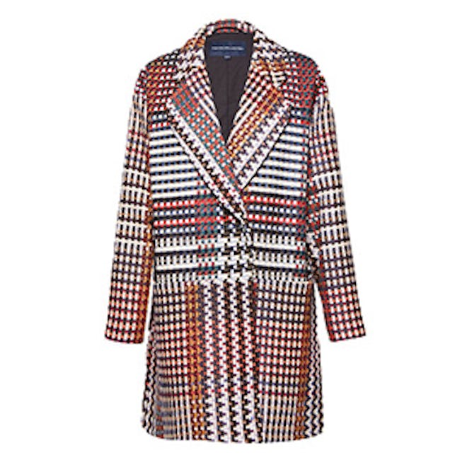 Beverly Check Long Sleeved Coat