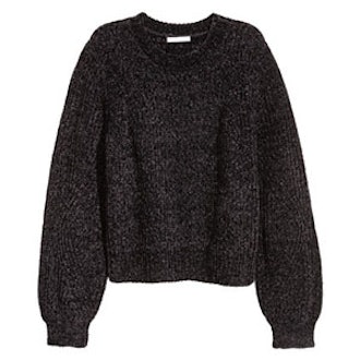 Textured-Knit Sweater