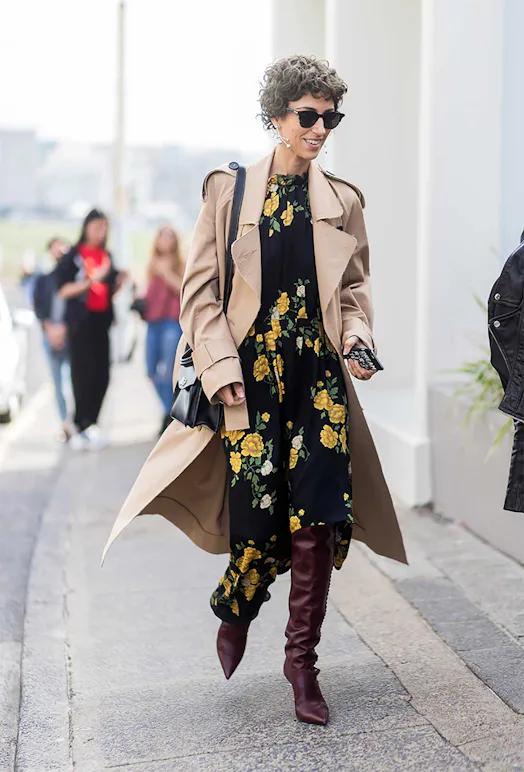 The Dress And Boot Combo Every It Girl Is Wearing The Dress And Boot Combo Every It Girl Is Wearing