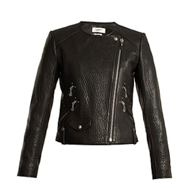 Kankara Bubbled Leather Jacket