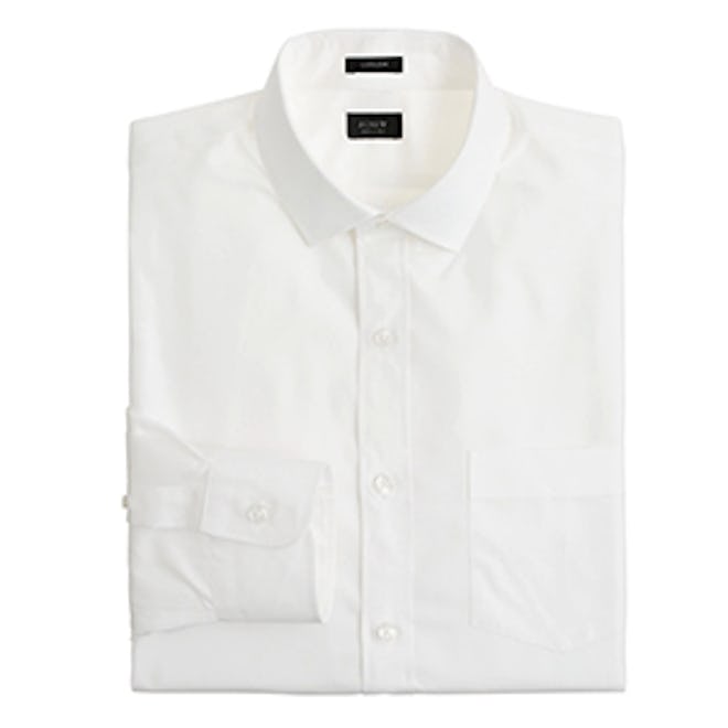 Ludlow Slim-fit spread-collar shirt