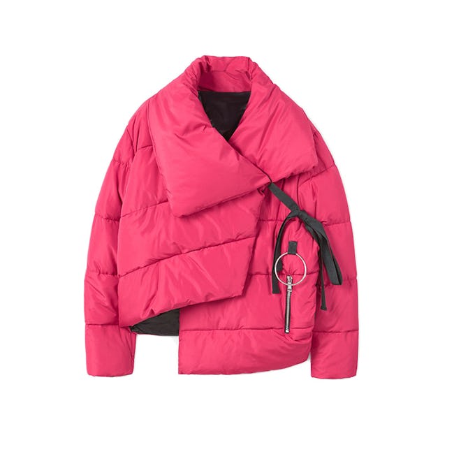 Ring Oversize Quilted Coat