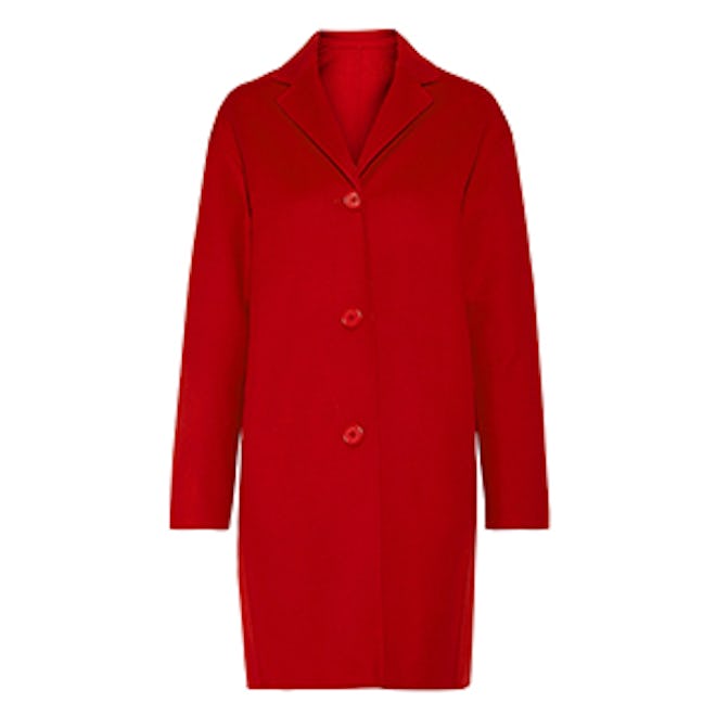 Wool And Cashmere-Blend Coat